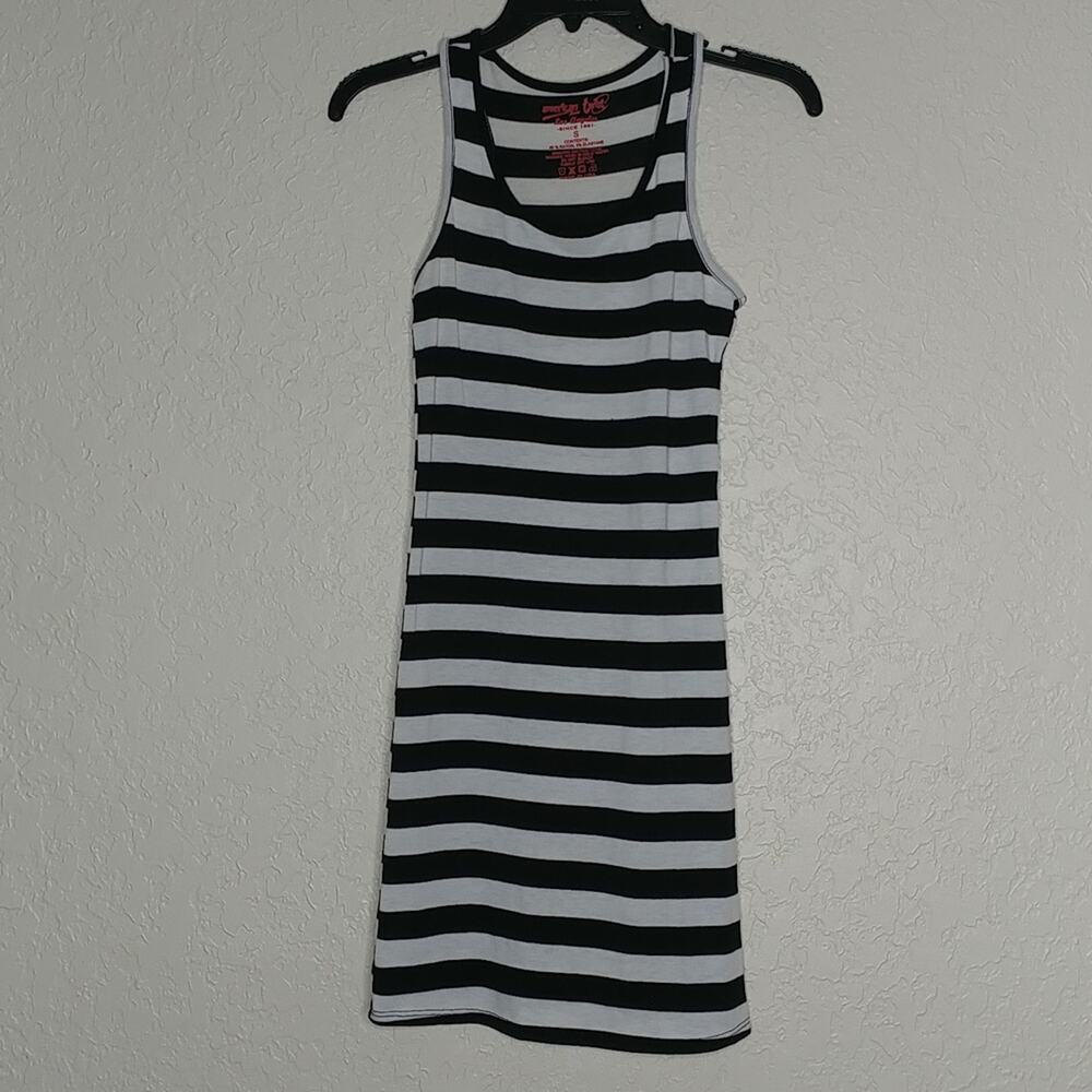 American Twist Striped Racerback Tank Dress Size S